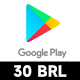 Google Gift Card 30 BRL Key BRAZIL